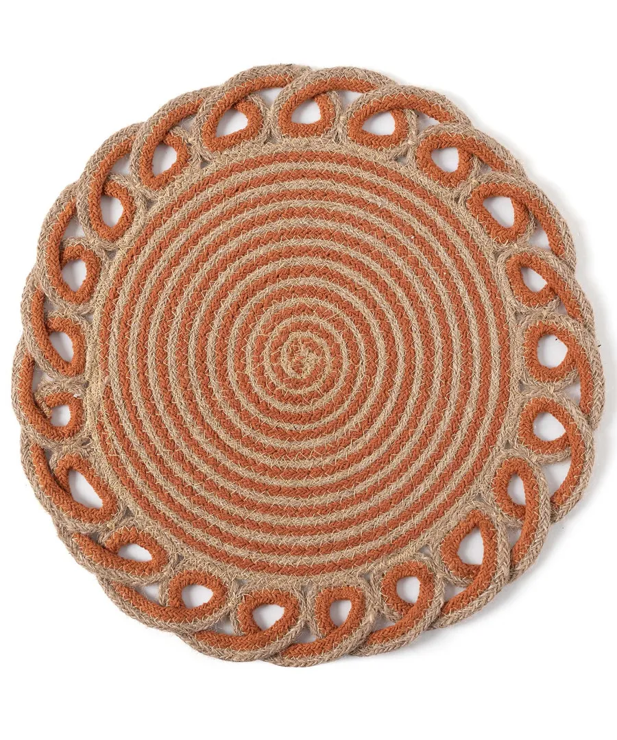 Σουπλά γιούτα 1911 (38cm) rust