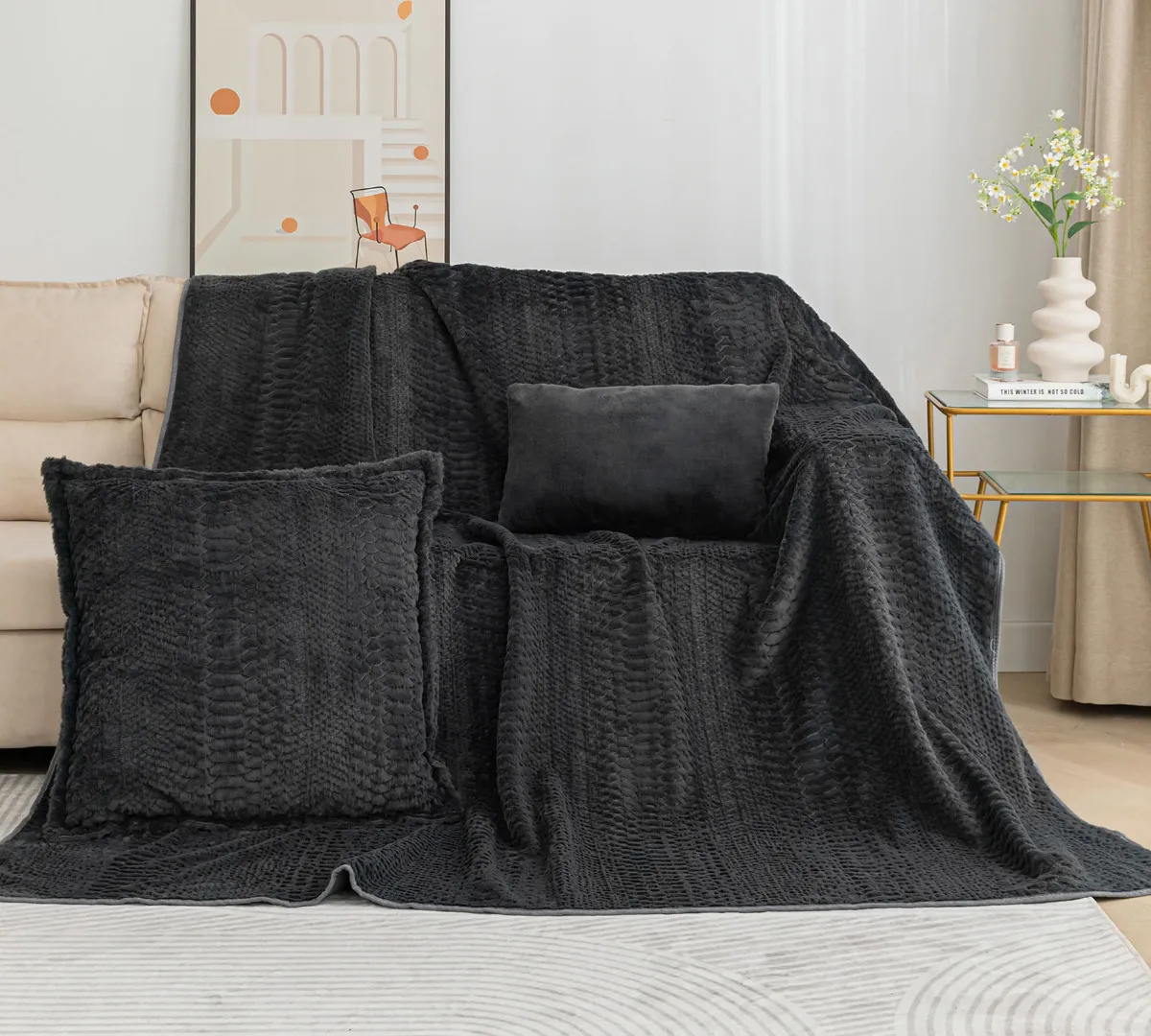 ΡΙΧΤΑΡΙΑ NX201 (180cm x 320cm) ANTHRACITE