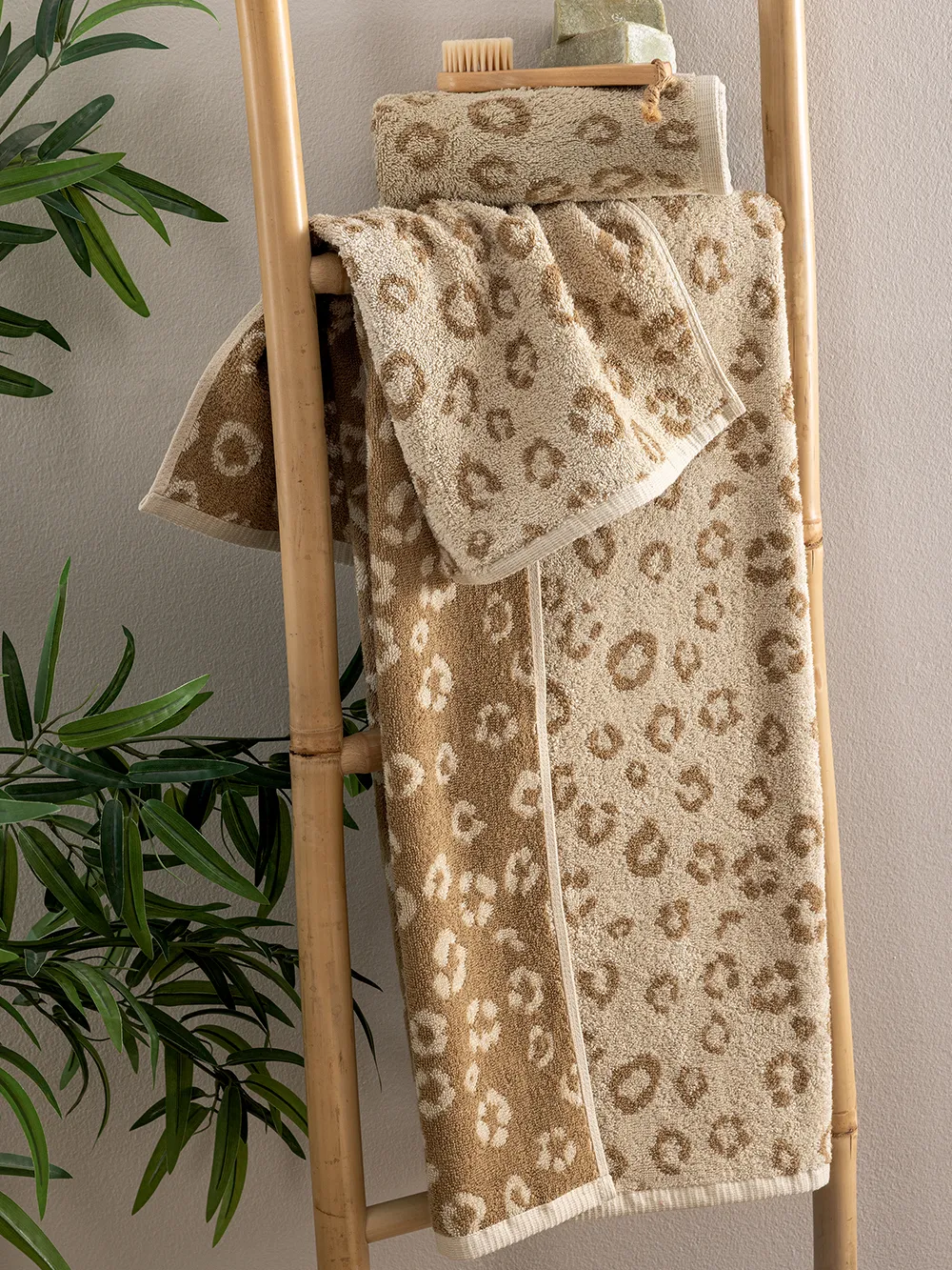 Πετσέτα Προσώπου Towels Collection 50x90 PAM BEIGE