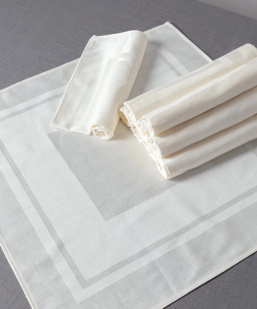 Πετσέτες φαγητού (10 τεμάχια) 423 (45cm X 45cm) Μπέζ