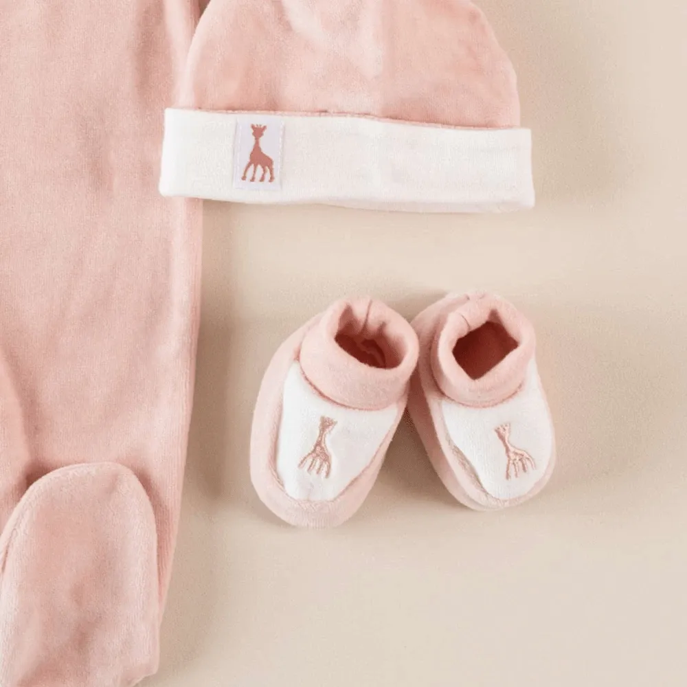 Βελουτέ Μποτάκια 0-1 Μηνών - Σάπιο Μήλο - SOPHIE LA GIRAFE