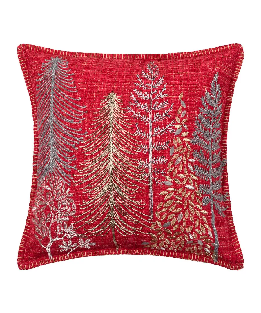 Χριστουγεννιάτικη μαξιλαροθήκη HP52514X (45cm x 45cm) κόκκινη