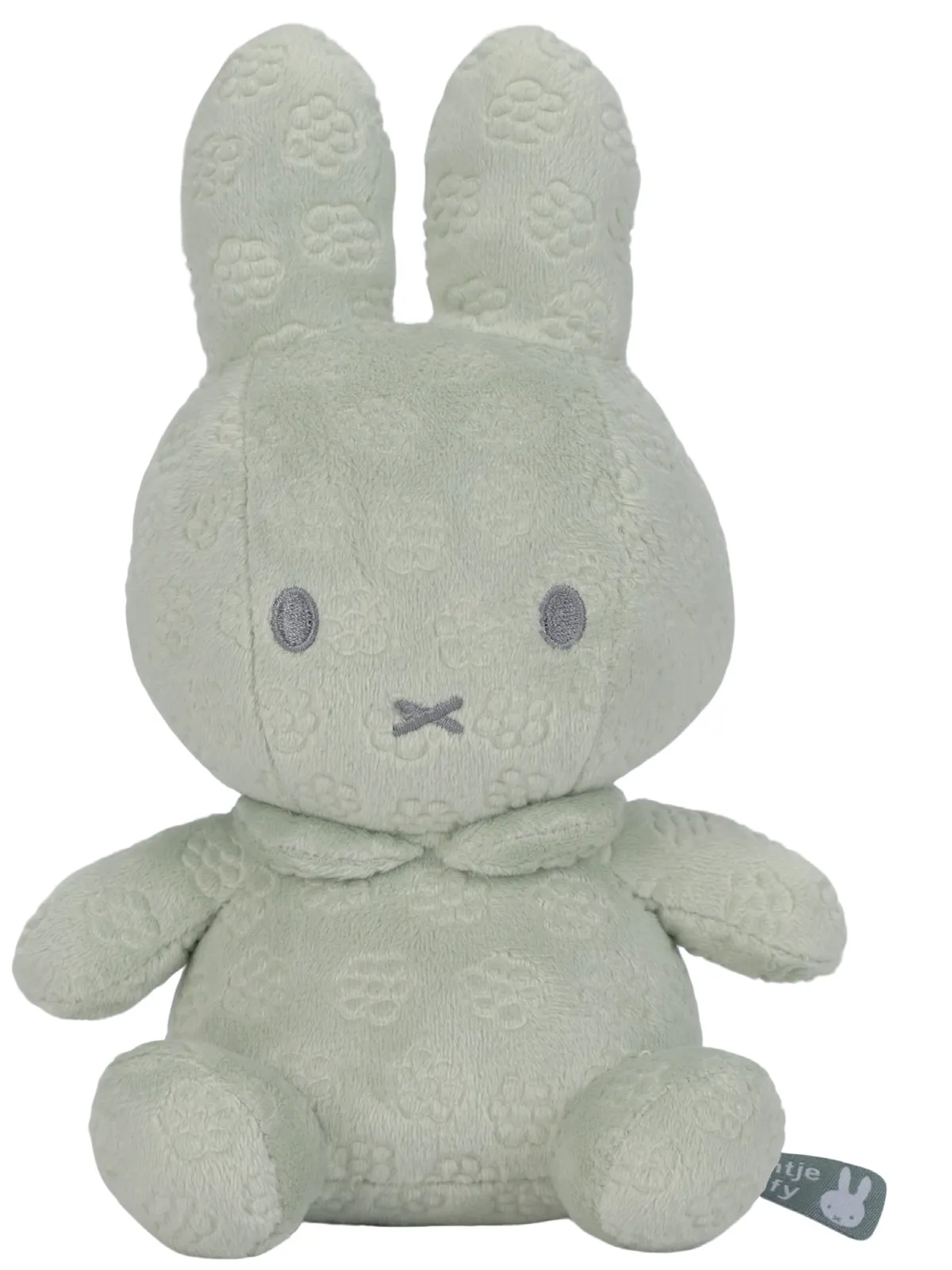 Λούτρινο Aπό Bελουτέ Ύφασμα 20cm Πράσινο Miffy Flowers