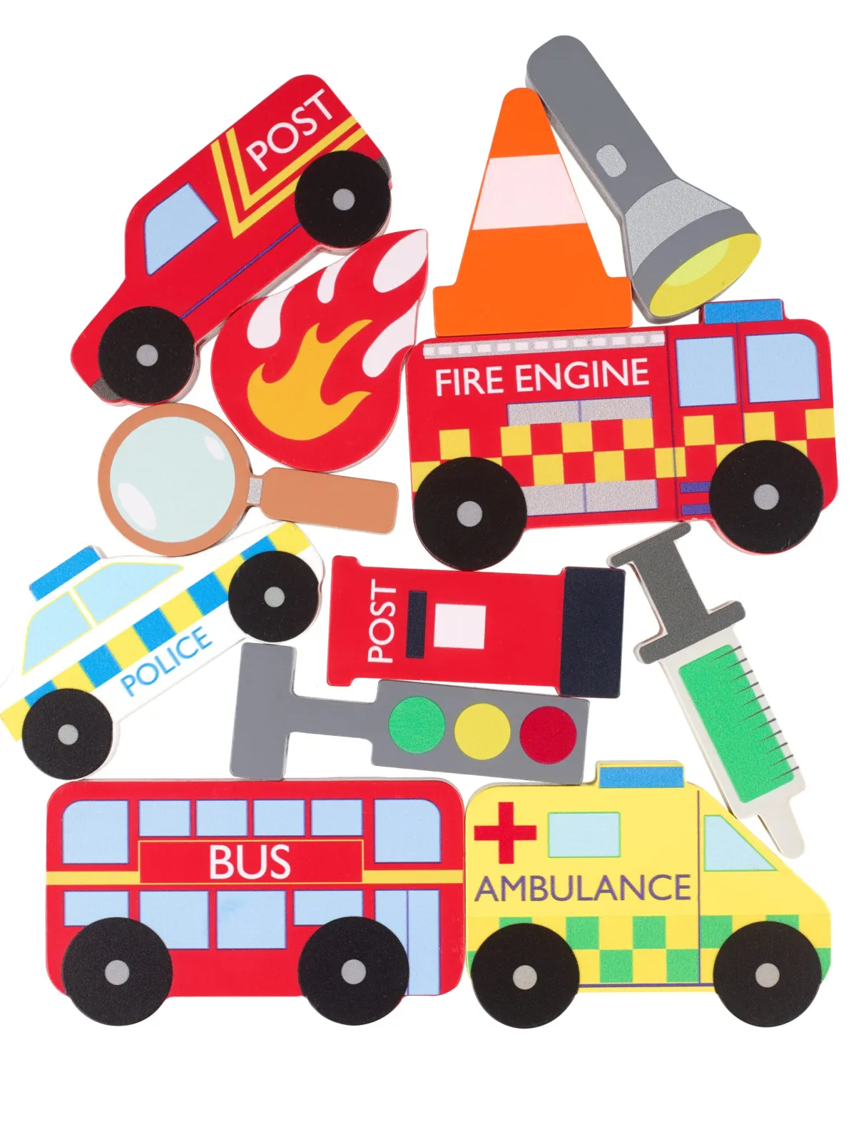 Παιχνίδι Ισορροπίας Αυτοκίνητα της Πόλης - Orange Tree Toys