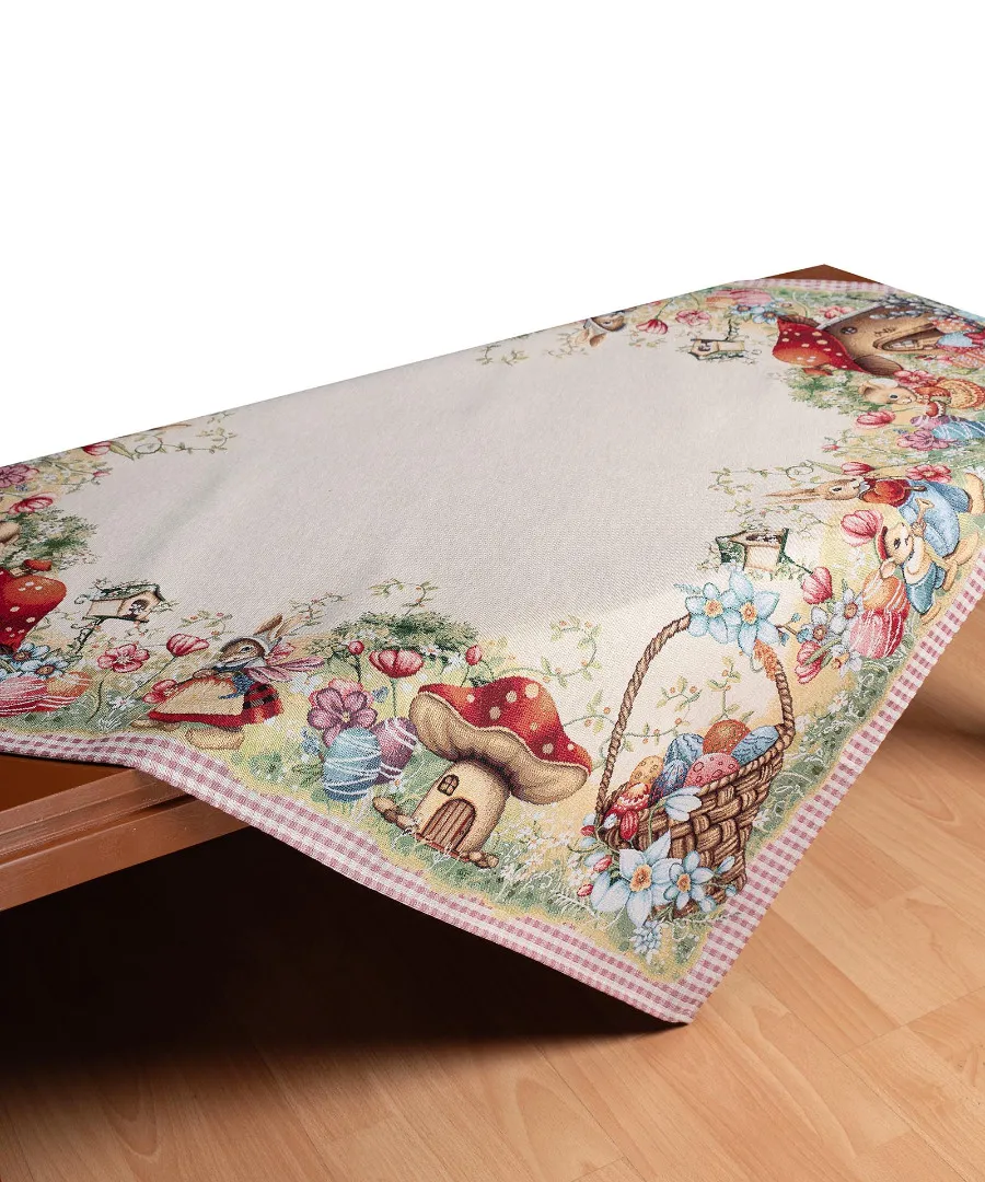 τραπεζοκαρέ  ( 140cm x 140cm) MAGIC EASTER