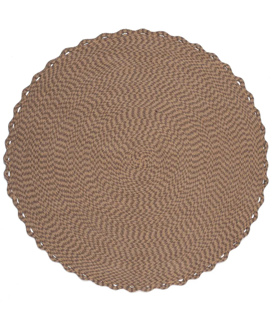 Χαλί γιούτα 2058 (150cm) charcoal