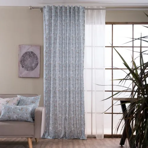  Κουρτίνα (Έτοιμη Ραμμένη) Ferrol - 140x275cm