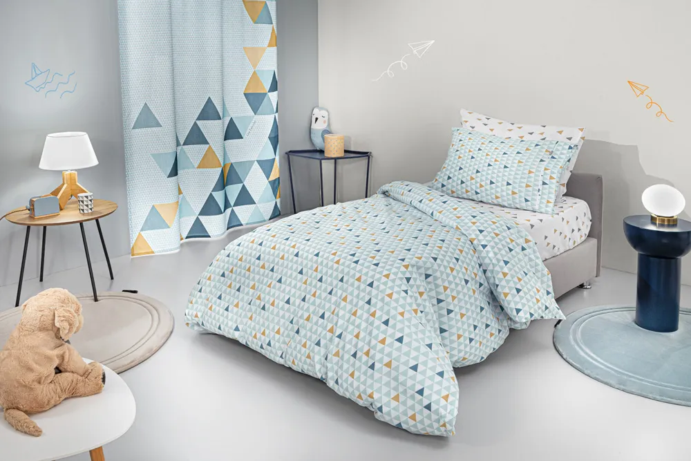 Σετ 3τμχ Παιδικά Σεντόνια Two 2 Twenty Aqua 