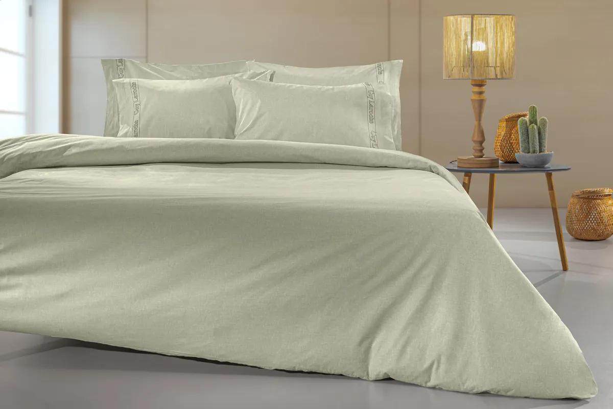 Παπλωματοθήκη Color Plus Khaki 