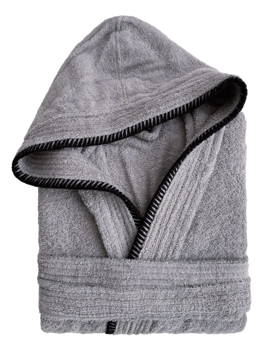 Μπουρνούζι Bath Collection BRIDGE GREY Medium