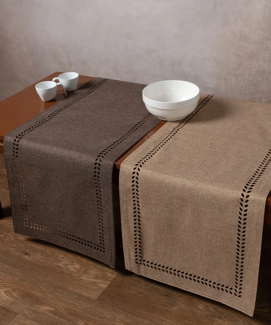 τραβέρσα (45cm x 170cm) bg18 καφέ/άμμου