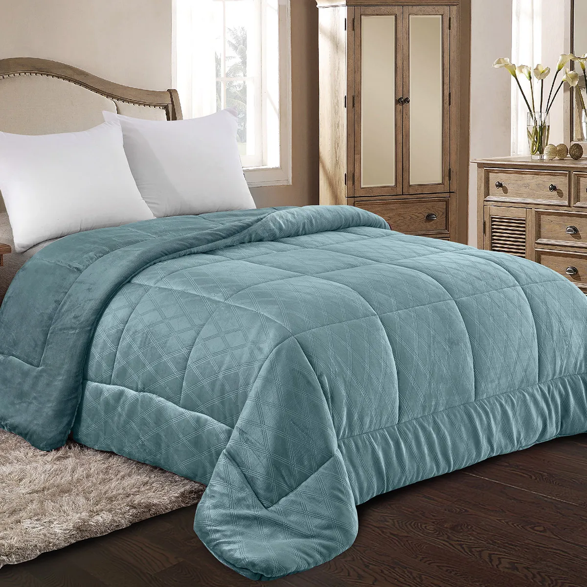 ΚΟΥΒΕΡΤΟΠΑΠΛΩΜΑ ΜΟΝΟ 160X220 ADAM HOME (812) LAGUNA