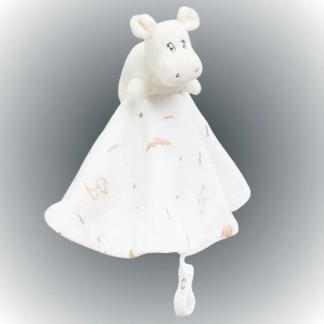 Πανάκι Παρηγορίας Μουσελίνα Ιπποπόταμος Tam Tam Trois Kilos Sept