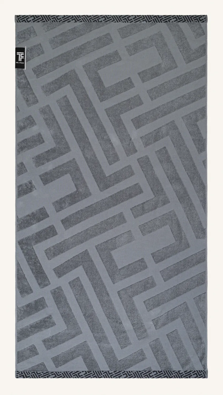 Πετσέτα Θαλάσσης Fresh Anthracite