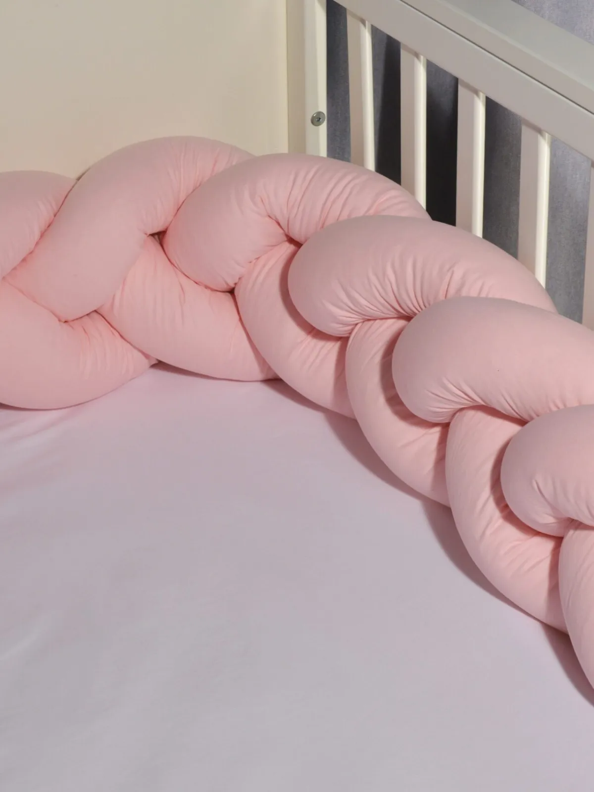 Πλεξούδα τριπλή βαμβακερή 20X200  με ειδική εσωτερική επένδυση Design 312 Oliver Baby