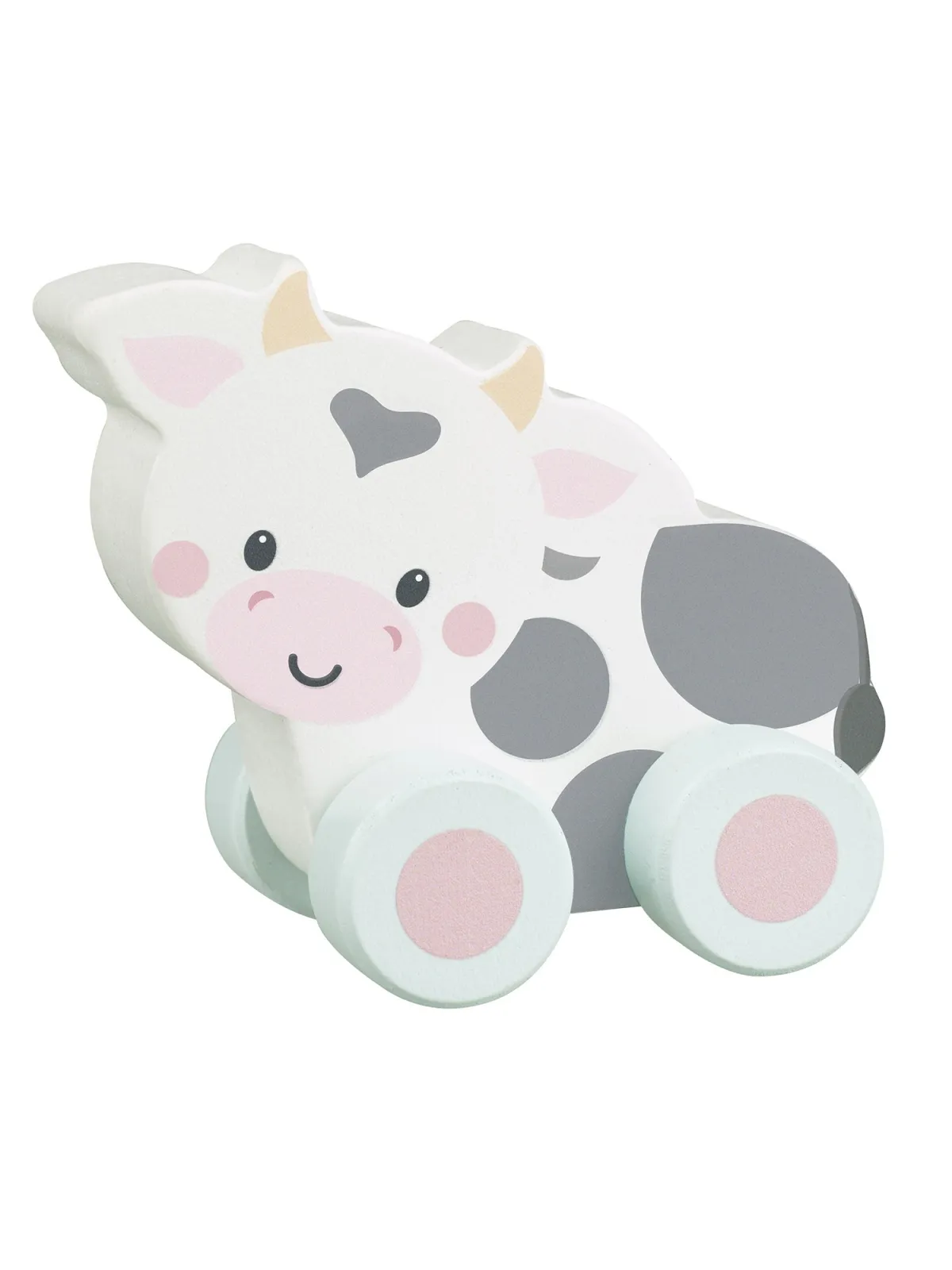 Αγελαδίτσα push & pull Orange Tree Toys