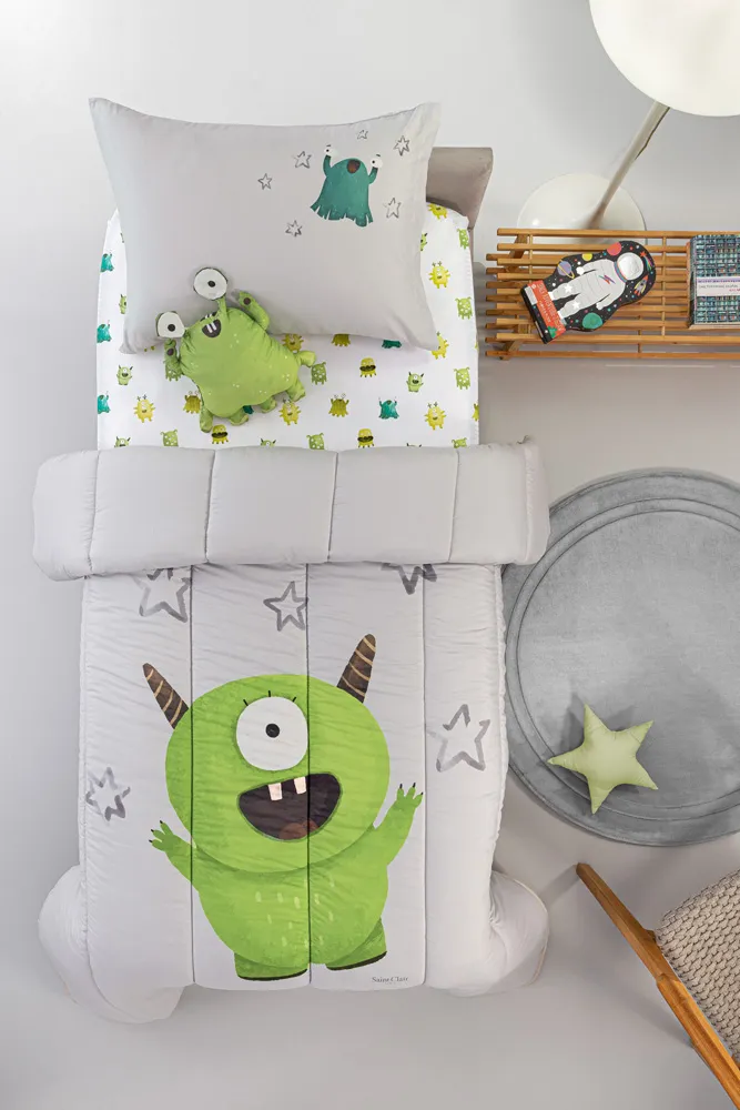 Κουβερλί Monsters Lime Suede 