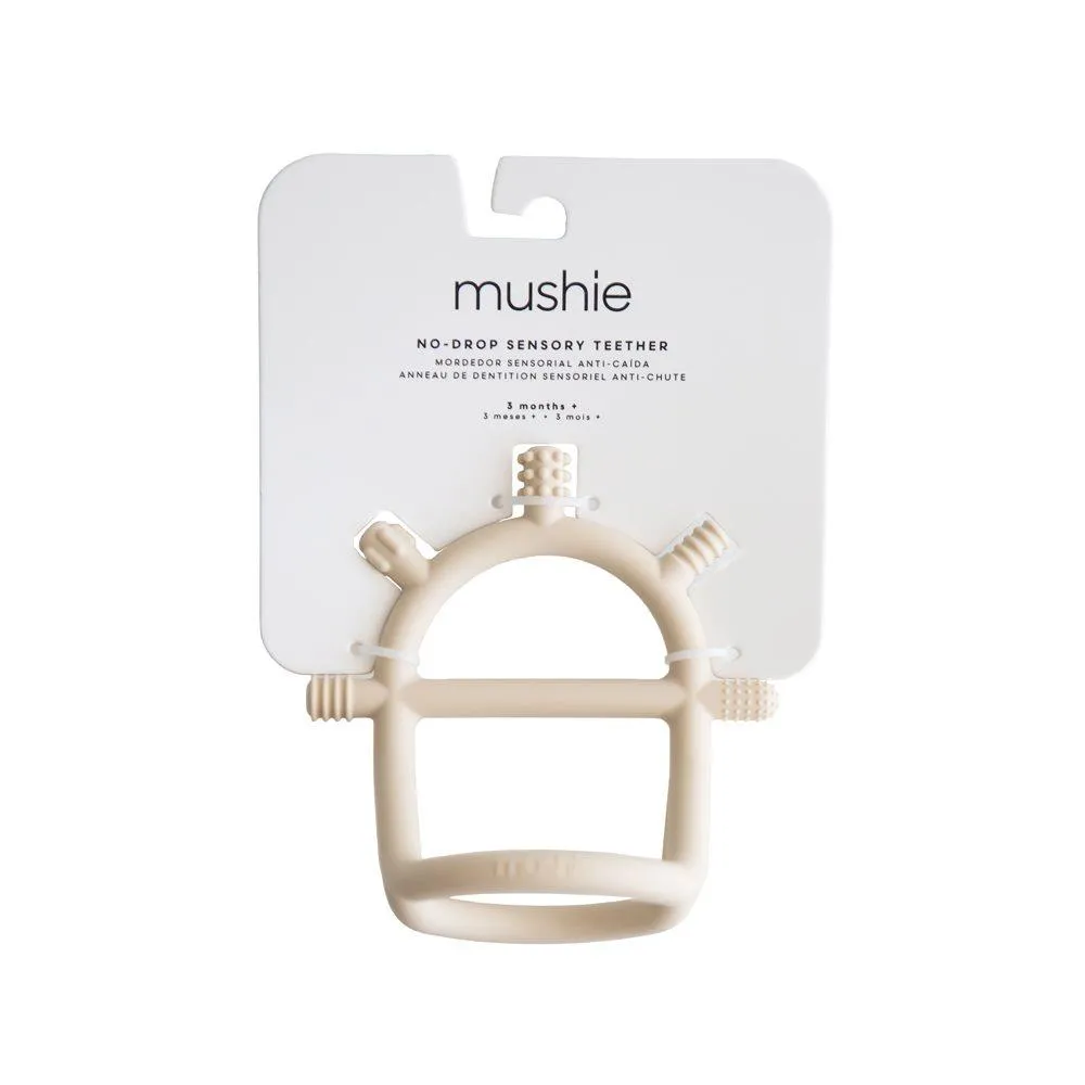 Μασητικό Σιλικόνης με Χερούλι Sensory - Mushie