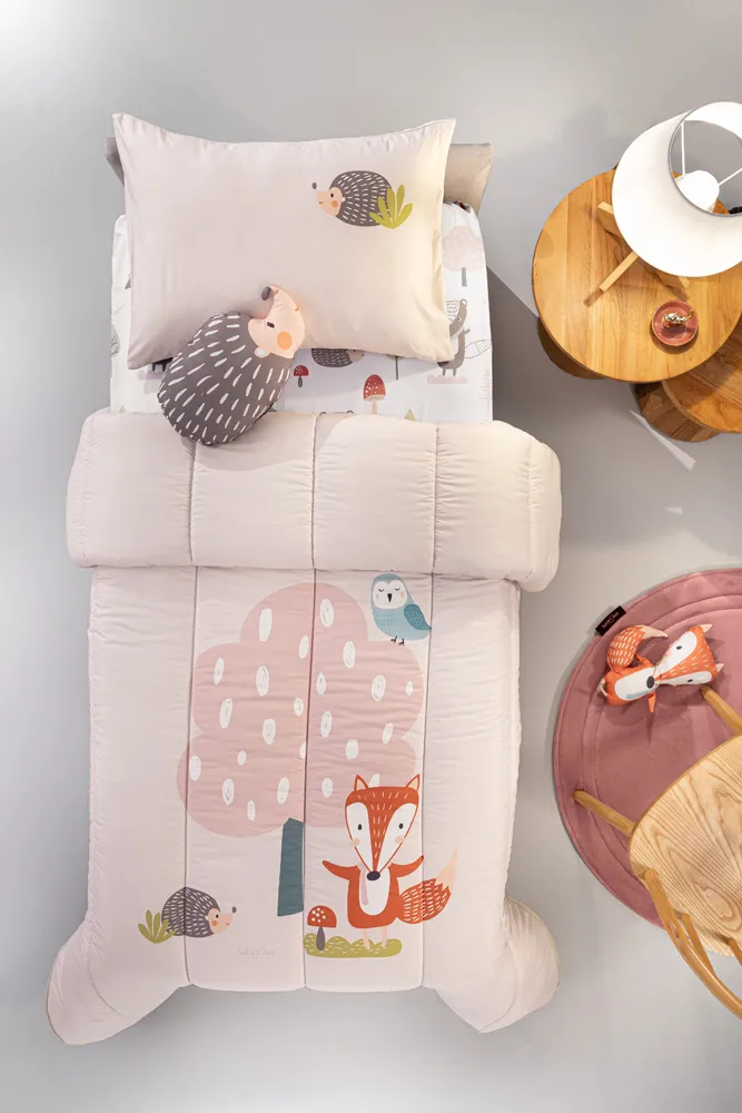 Κουβερλί Timber Pudra Suede 