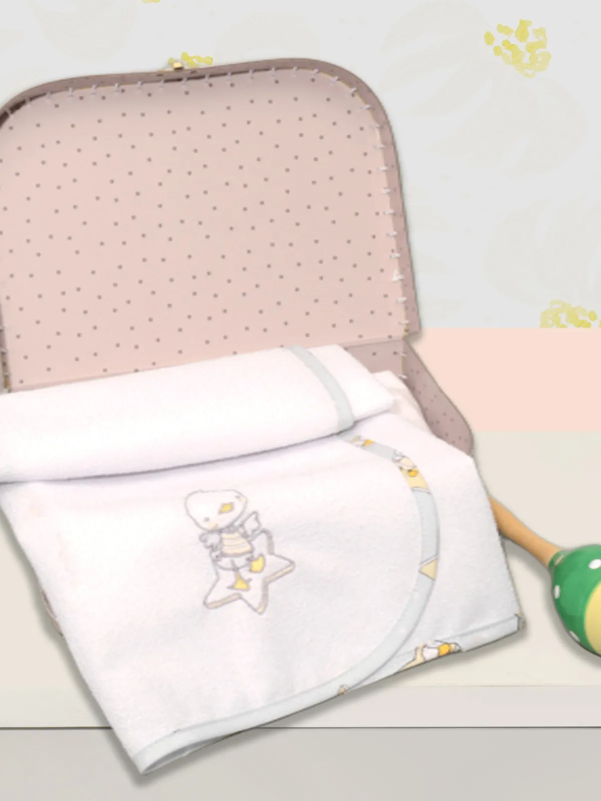 Σελτεδάκι με Κέντημα 50x70cm 250 γρ/τμ Design 210 Oliver Baby