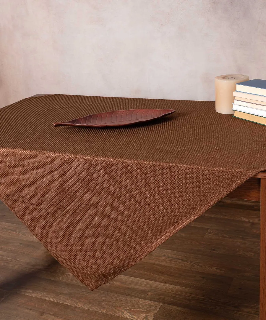 Τραπεζομάντηλο NELLY (150cm x 210cm) καφέ