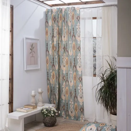  Κουρτίνα (Έτοιμη Ραμμένη) Negron - 140x260cm