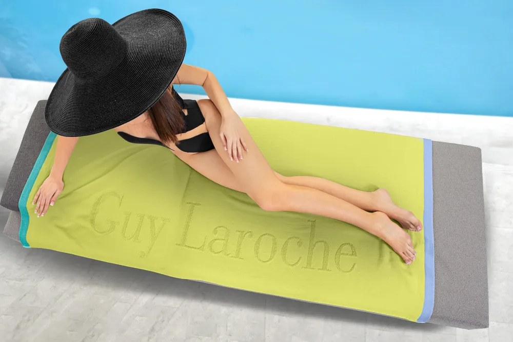 Πετσέτα Θαλάσσης Double Lime 