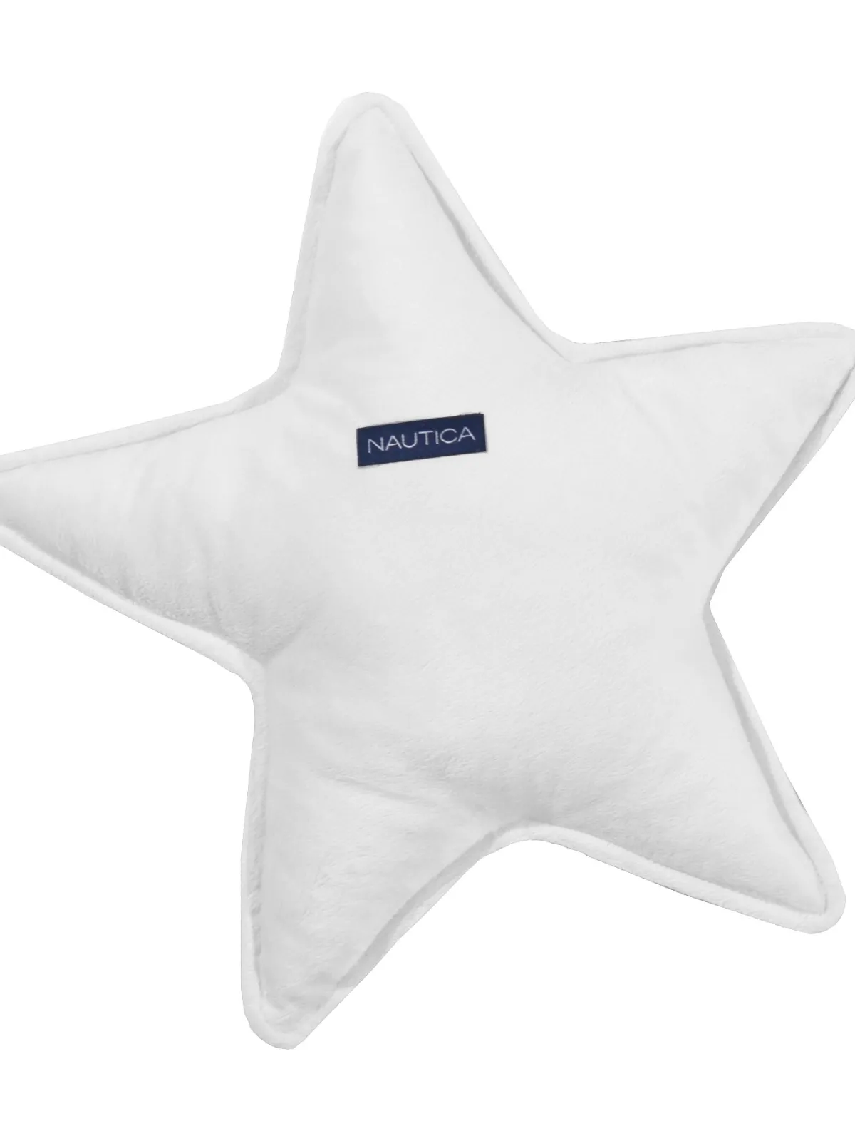 Διακοσμητικό Μαξιλάρι Βελουτέ Αστέρι Design 900 Λευκό