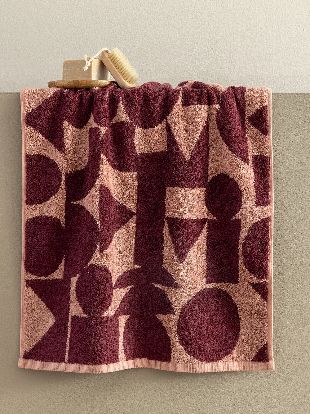 Πετσέτα Προσώπου Towels Collection 50x90 TUV ROSE