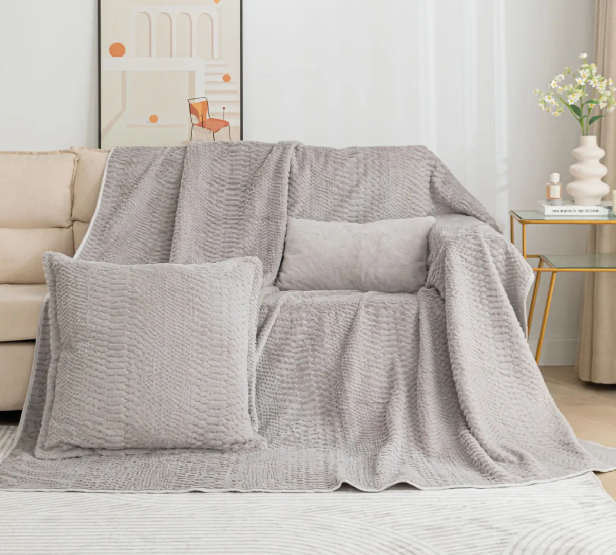 ΡΙΧΤΑΡΙΑ NX201 (180cm x 320cm) LIGHT GREY