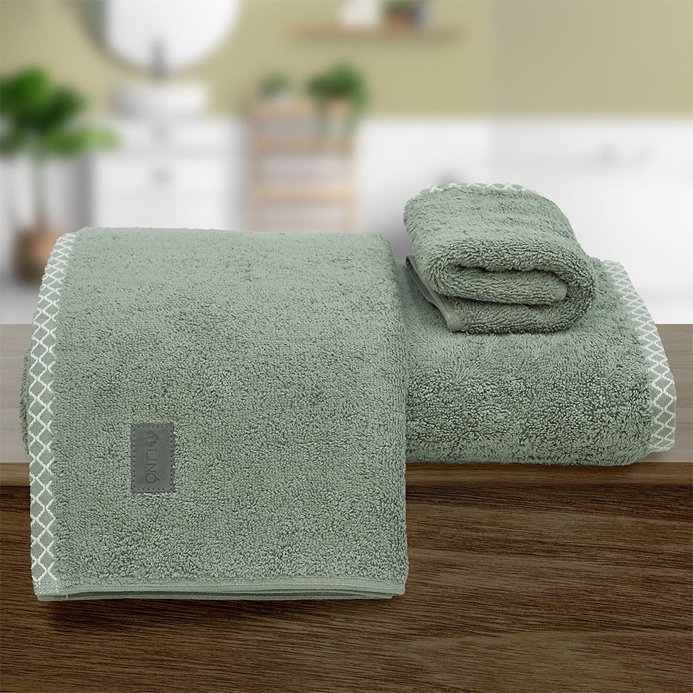 LINO Πετσέτα Προσώπου (50x90) Marley Βεραμάν