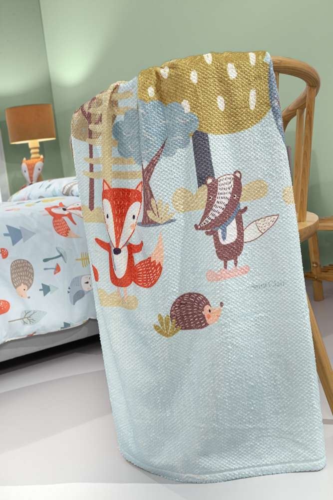 Κουβέρτα Ultrasoft Timber Mint 