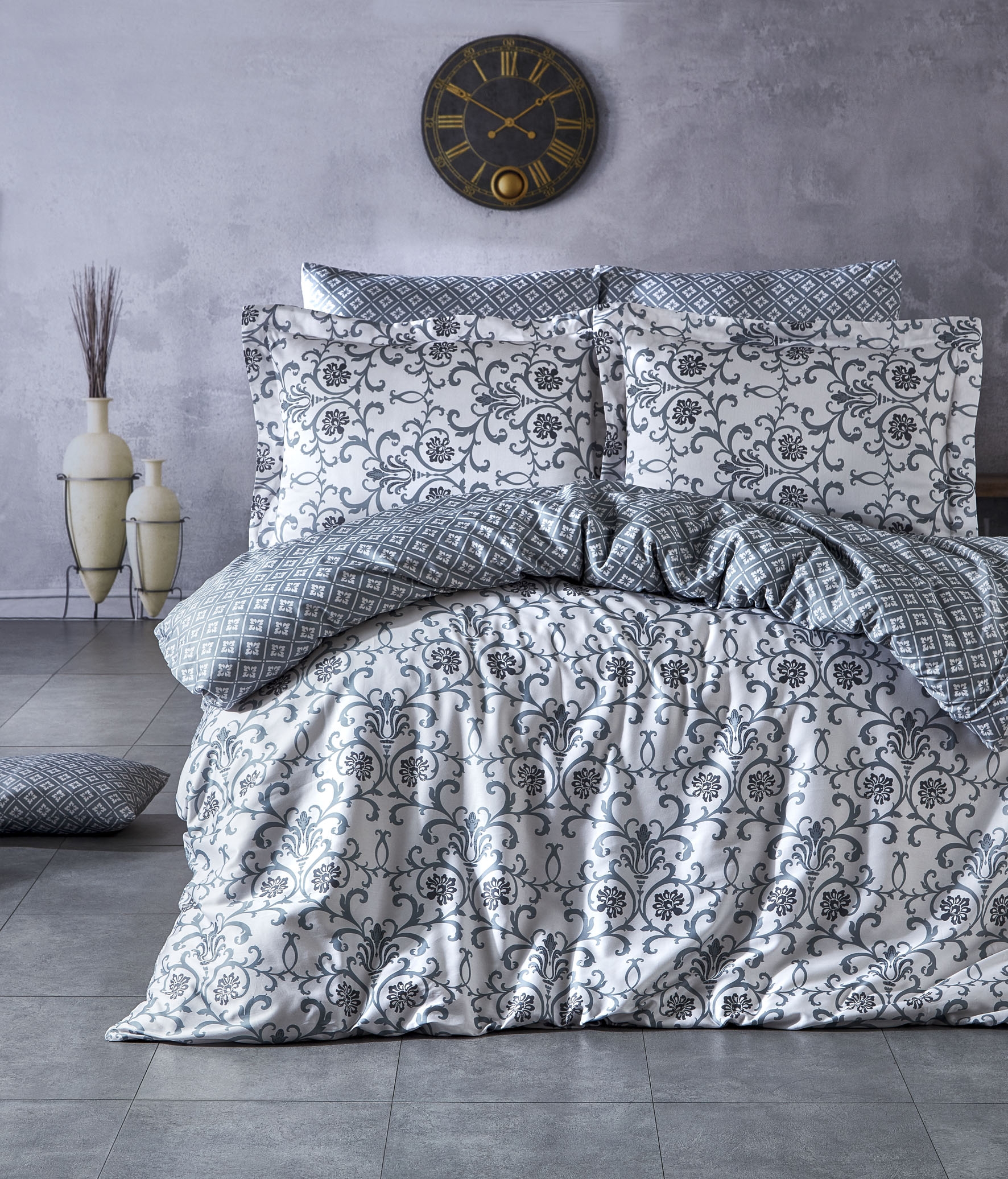 ΝΕΧΤ 3215 DΕRΙΝ ΥΟSUΝ ΣΕΤ ΣΕΝΤΟΝΙ 100%CΟΤ SΑΤΙΝ 235Χ260 4ΤΕΜ