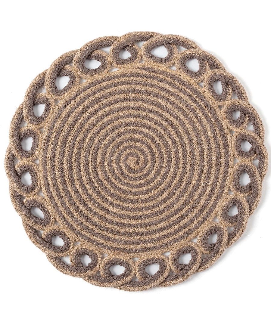 Σουπλά γιούτα 1911 (38cm) light grey