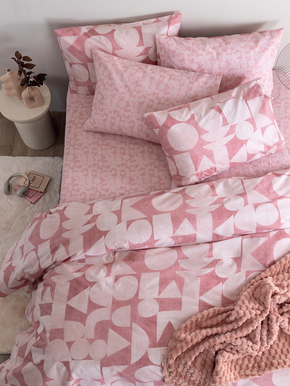 Σετ Υπέρδιπλα Σεντόνια Fashion Life 240x260 FL6289 Με Λάστιχο