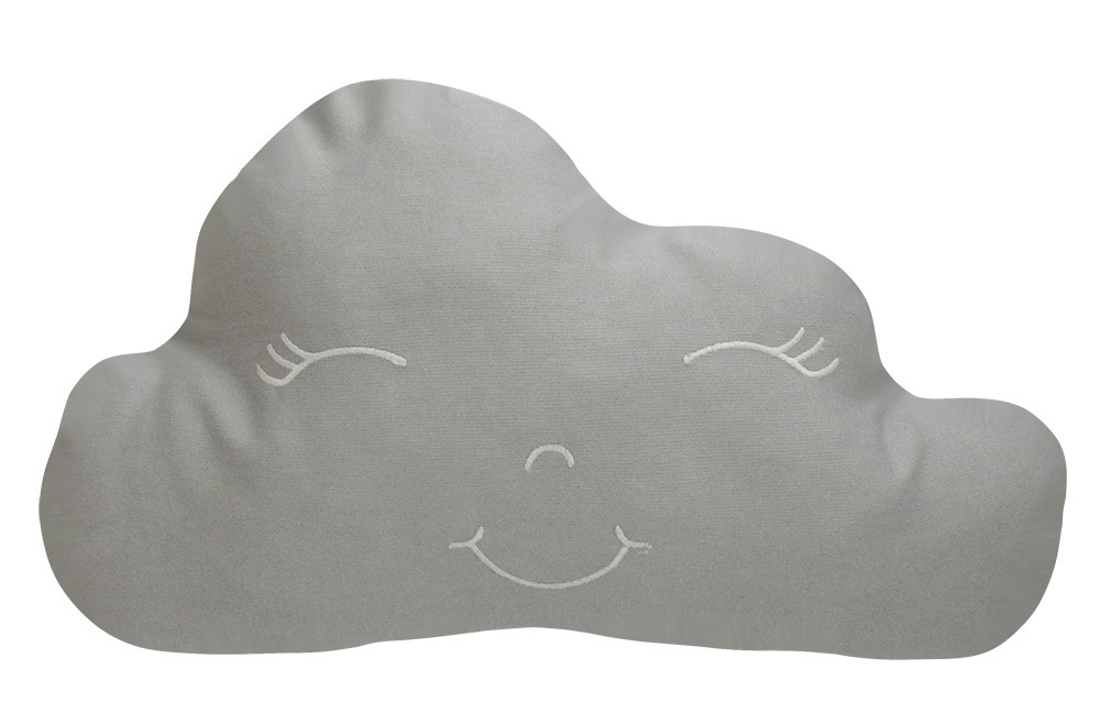 Oliver Baby Μαξιλάρι Διακοσμητικό Σύννεφο Γκρι 45χ26