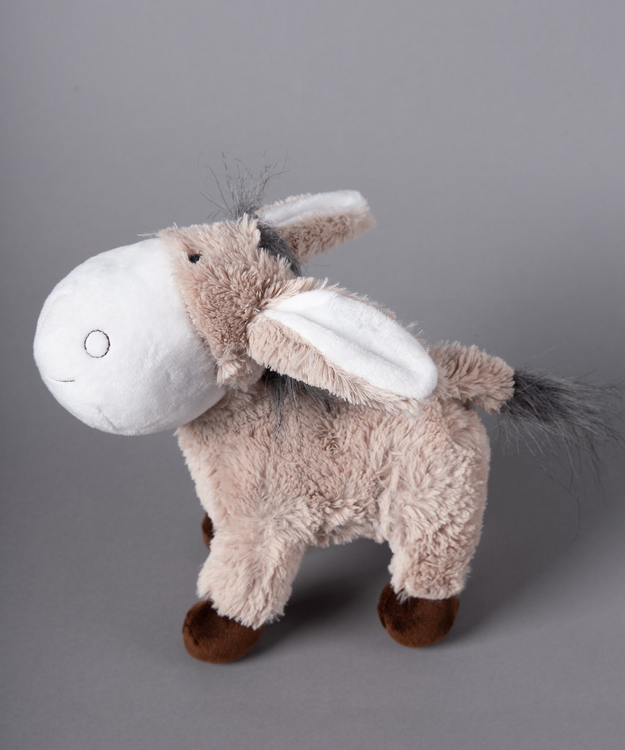 Λούτρινο γαιδουράκι (20cm x 10cm) μπέζ