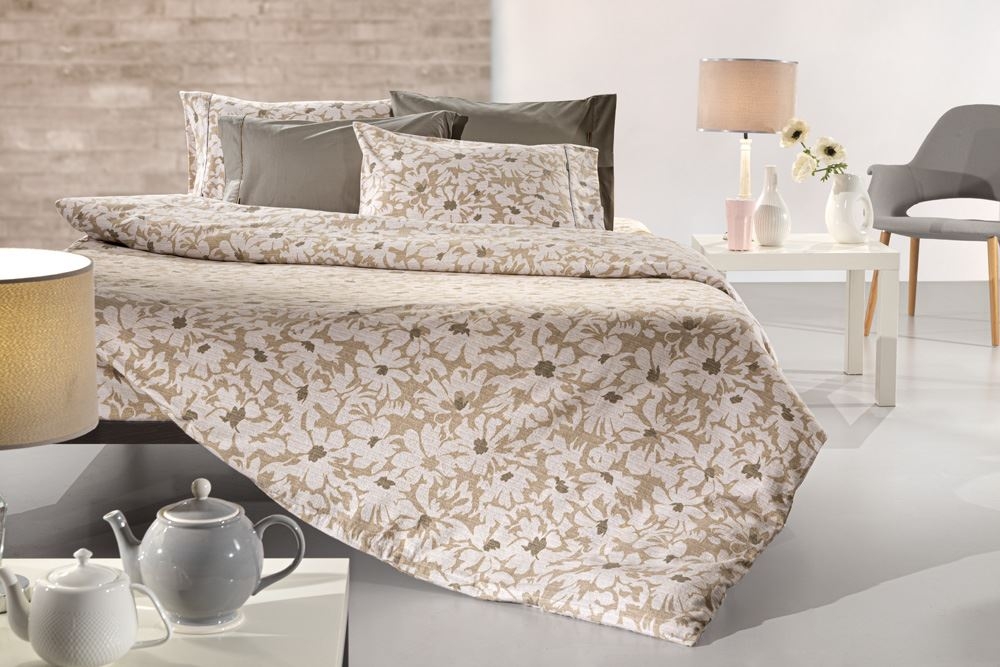 Σετ 3τμχ Σεντόνια Martin Almond Flannel 