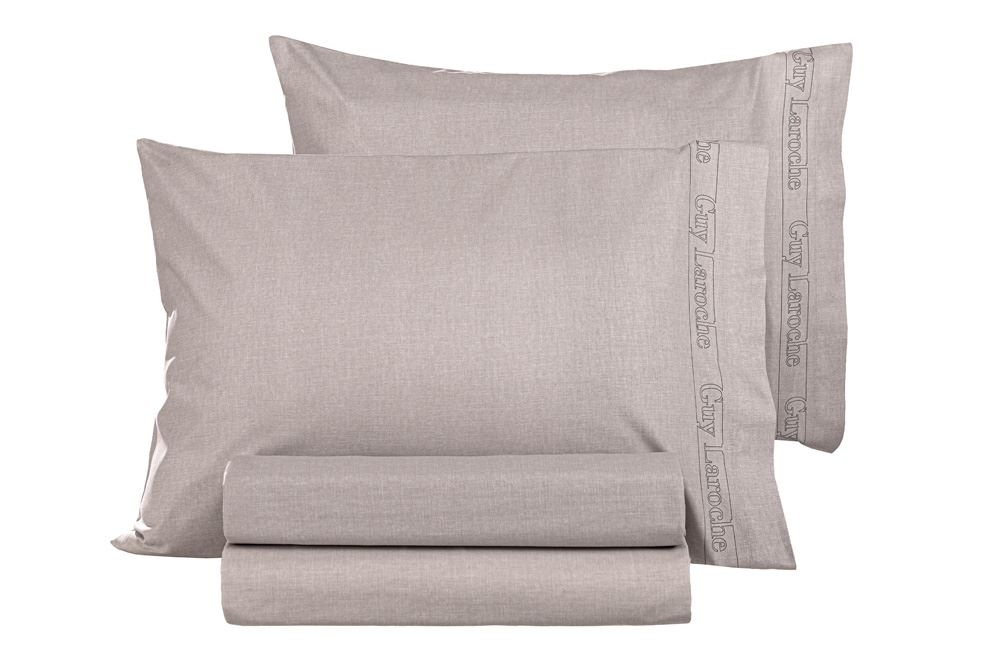 Ζεύγος Μαξιλαροθήκες Color Plus Melanze 