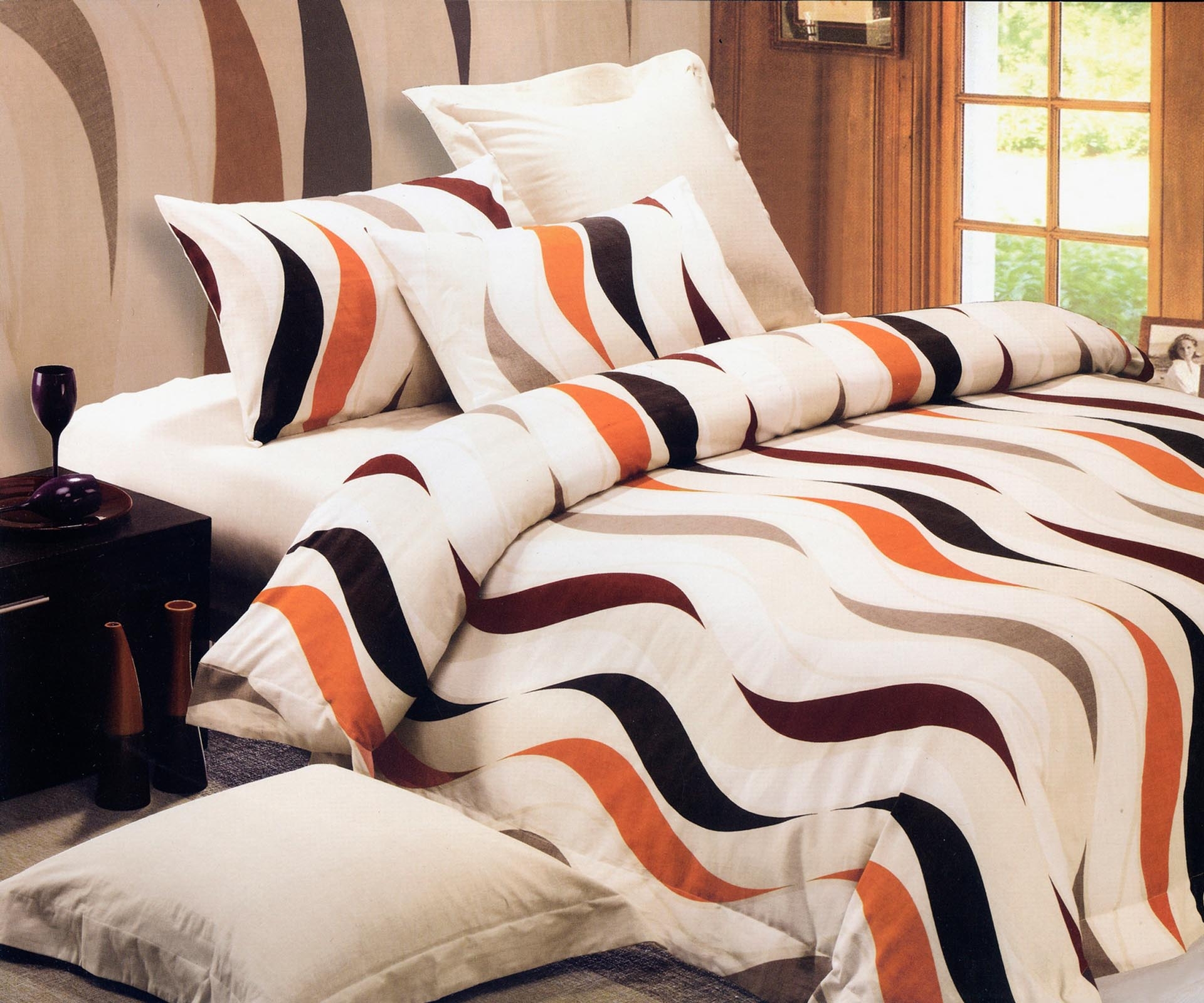 σεντόνια φανελένια (230cm x 250cm 2x 50cm x 70cm)  7014