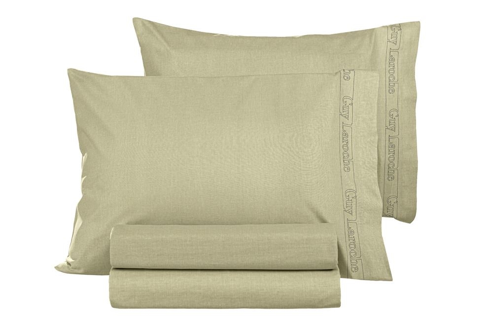 Ζεύγος Μαξιλαροθήκες Color Plus Olive 