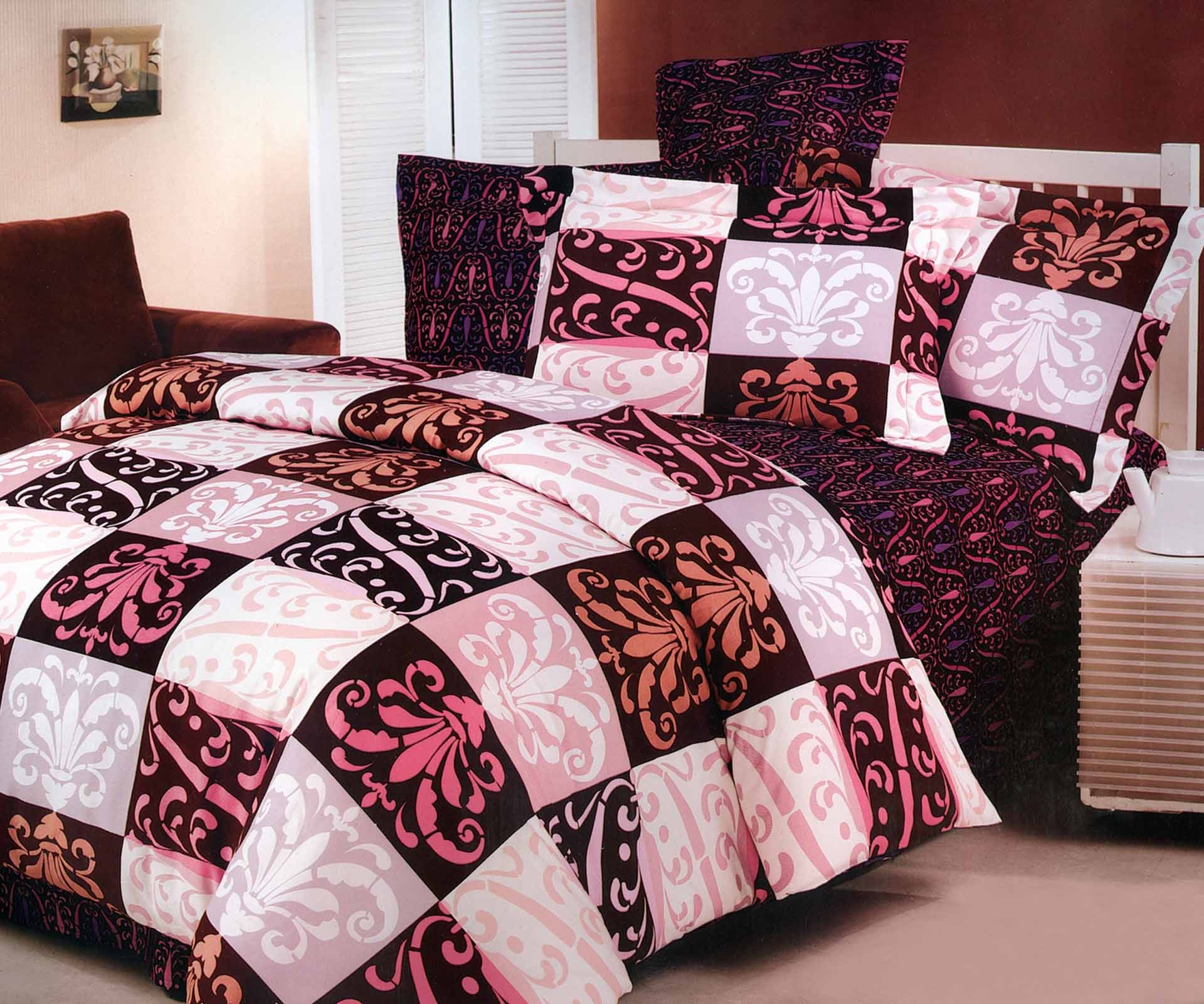 σεντόνια φανελένια (230cm x 250cm 2x 50cm x 70cm)  043