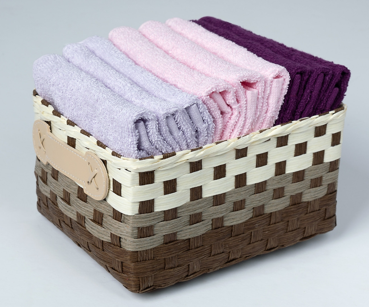 Σετ λαβέτες 9 τεμάχια (30cm x 30cm) μώβ