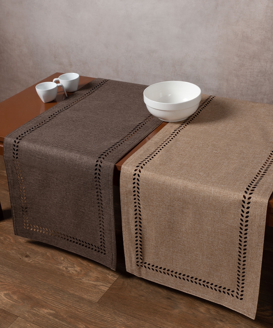 τραβέρσα (40cm x 120cm) bg18 καφέ/άμμου