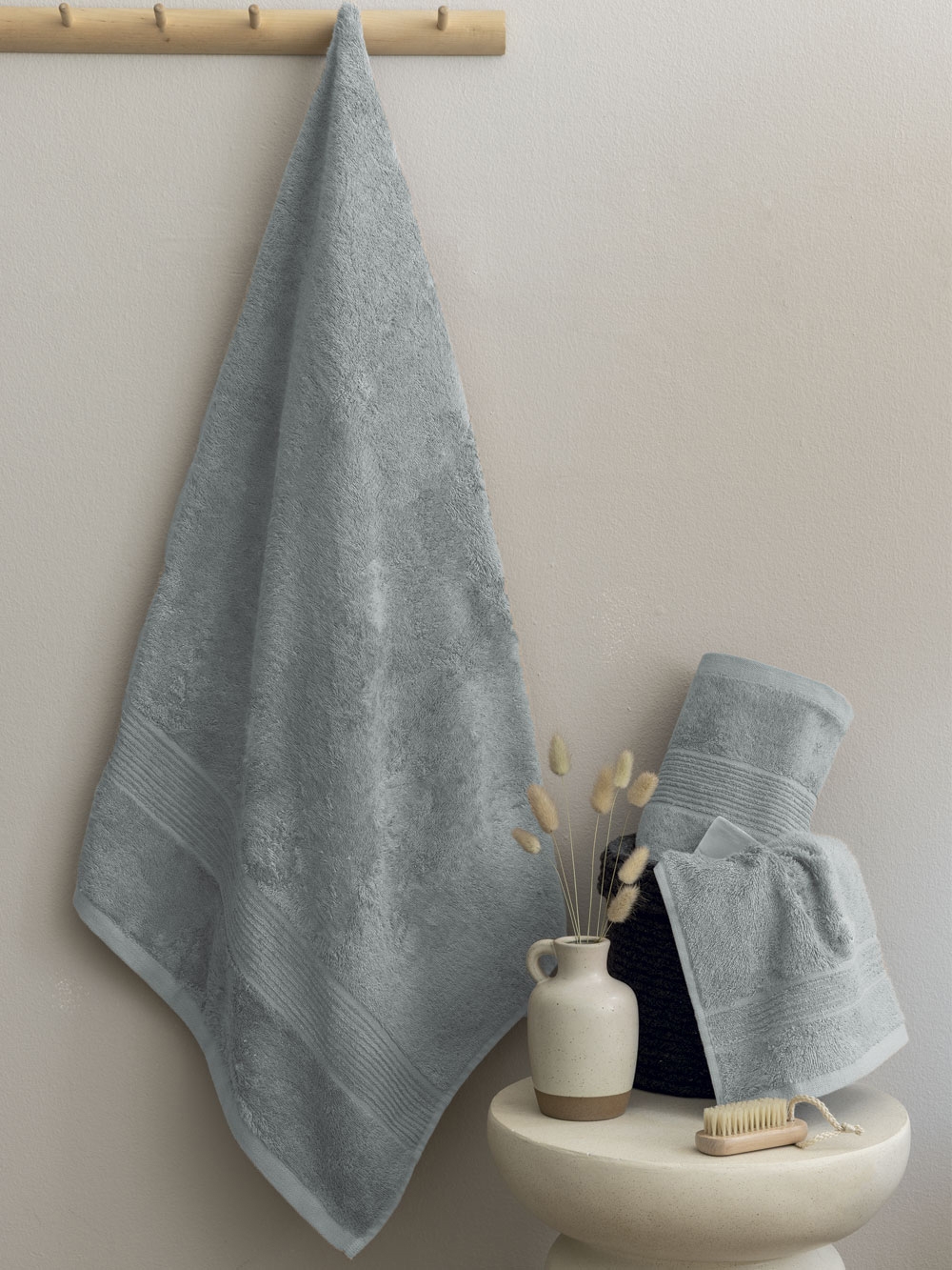 Πετσέτα Προσώπου Towels Collection 50x100 VINS GREY