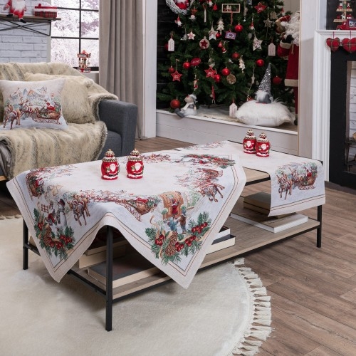 Καρέ &amp; Τραβέρσα Werfen (Σετ 2τεμ.) - 100x100cm &amp; 40x100cm