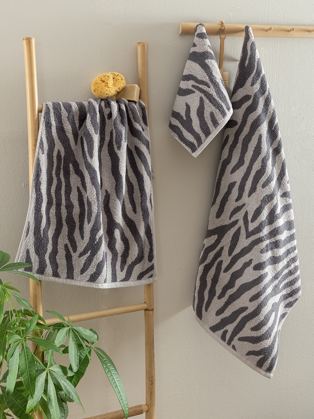 Πετσέτα Προσώπου Towels Collection 50x90 ZEB GREY
