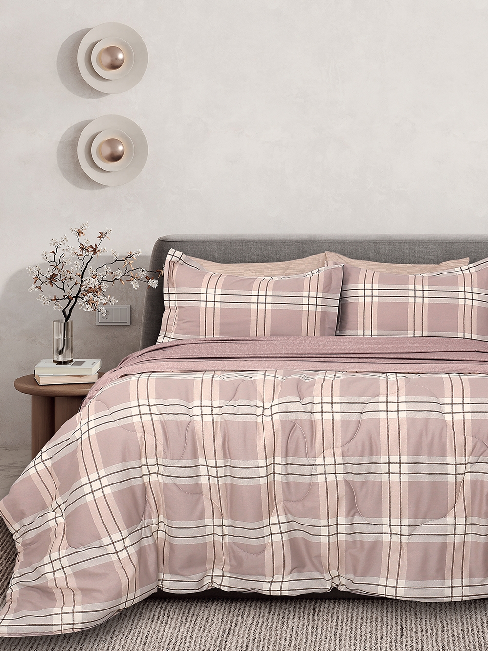 Σετ Πάπλωμα & Σεντόνια Υπέρδιπλα Bed In A Bag B0697