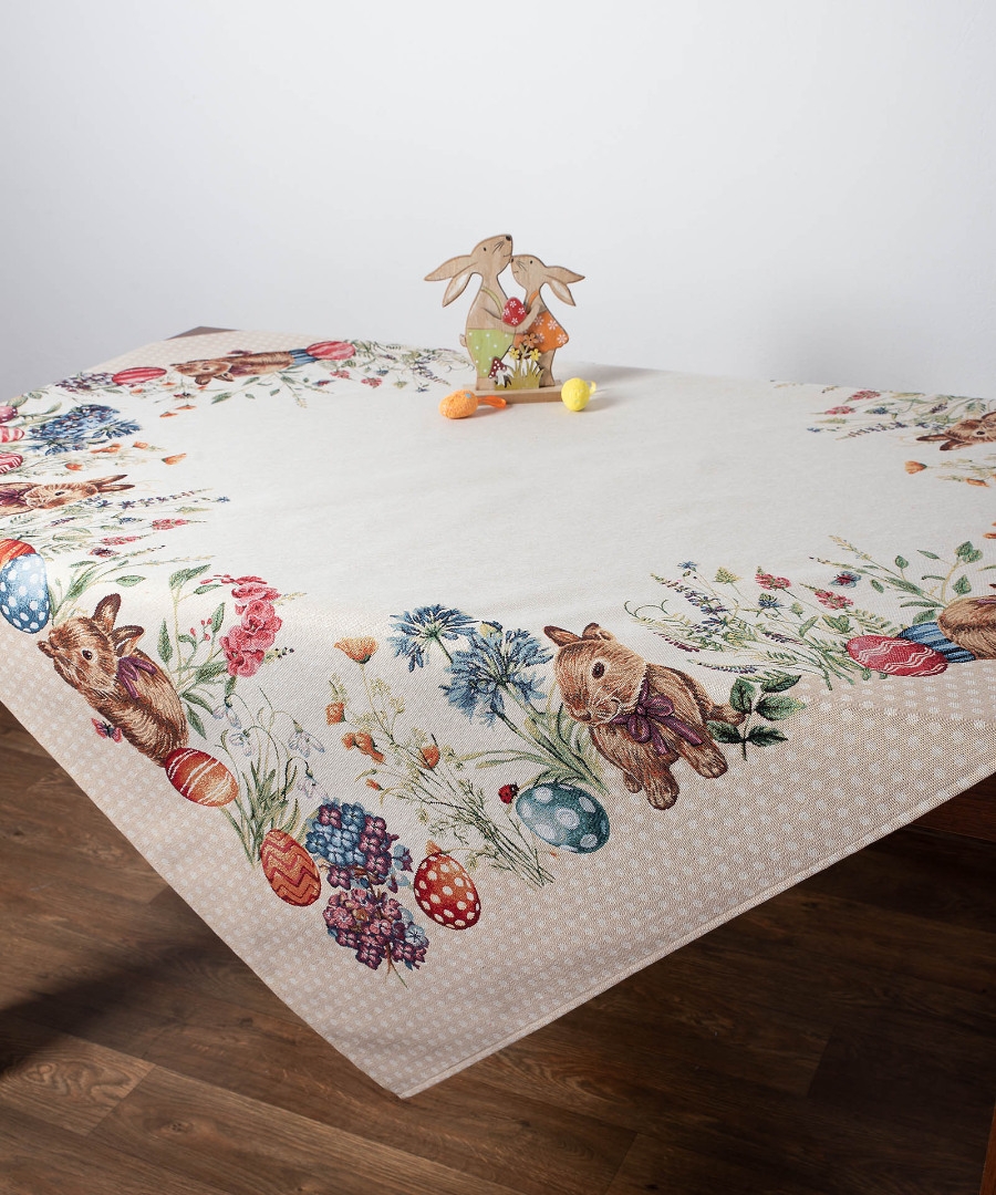 τραπεζομάντηλα ( 140cm x 180cm) EASTER DOTS