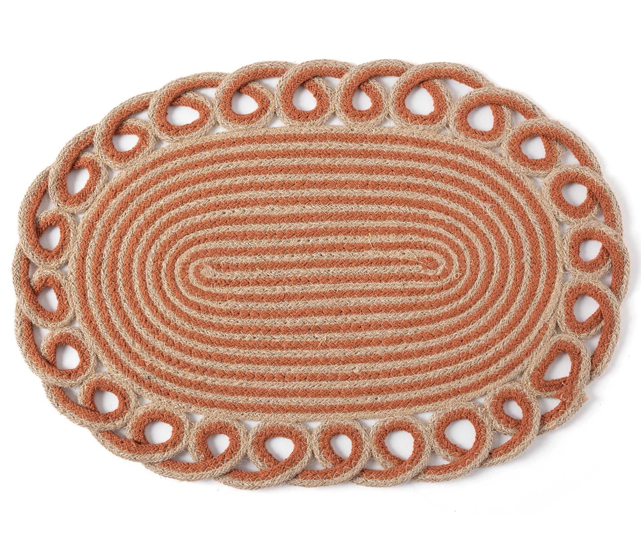 Σουπλά γιούτα 1911 (35cm x 50cm) rust